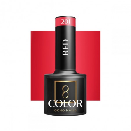 OCHO NAILS gellak rood 201 -5 g