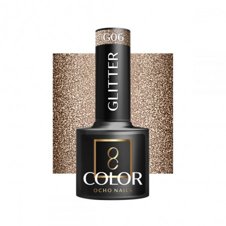 OCHO NAILS Glitter Gellak G06 -5 gr