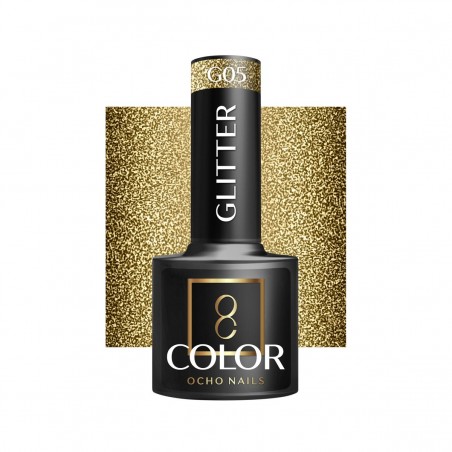 OCHO NAILS Glitter Gellak G05 -5 gr