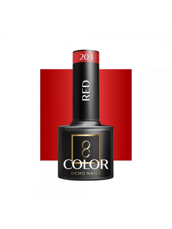 OCHO NAILS gellak rood 204 -5 gr