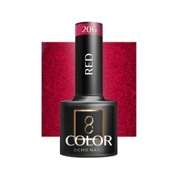 OCHO NAILS gellak rood 206 -5 gr