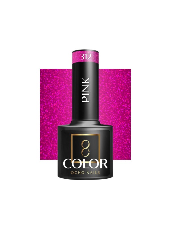 OCHO NAILS gellak roze 312 -5 gr