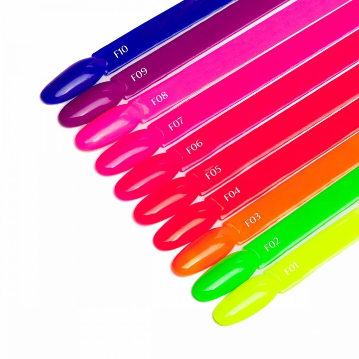 OCHO NAILS Fluo Gellak F08 -5 gr
