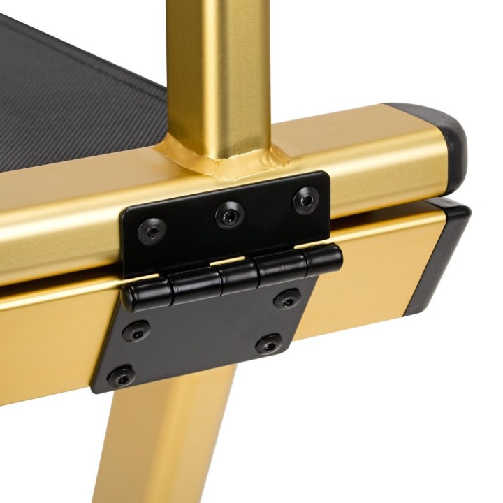 Make-up stoel Alu goud