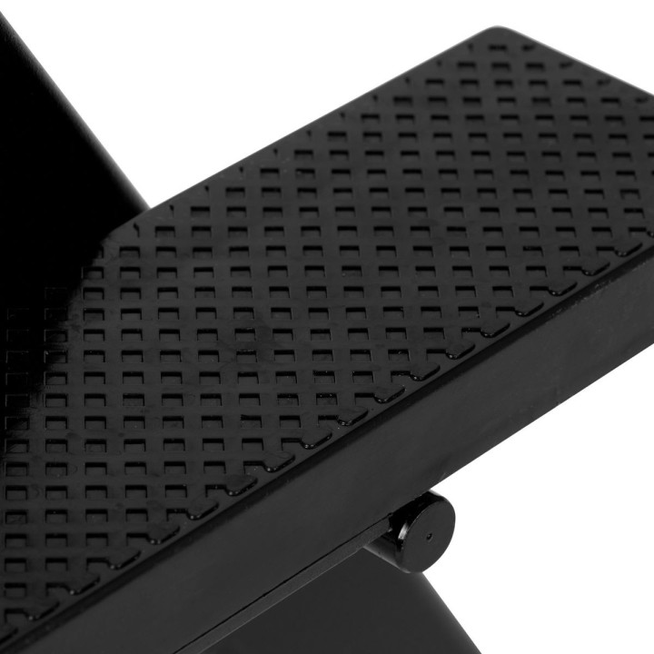 Make-up stoel Alu zwart