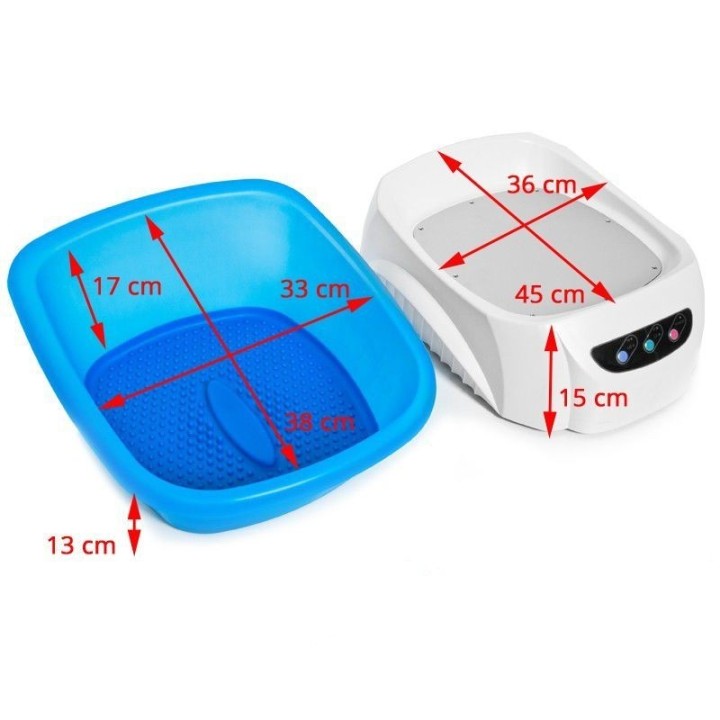 Pedicure voetenbad met massager