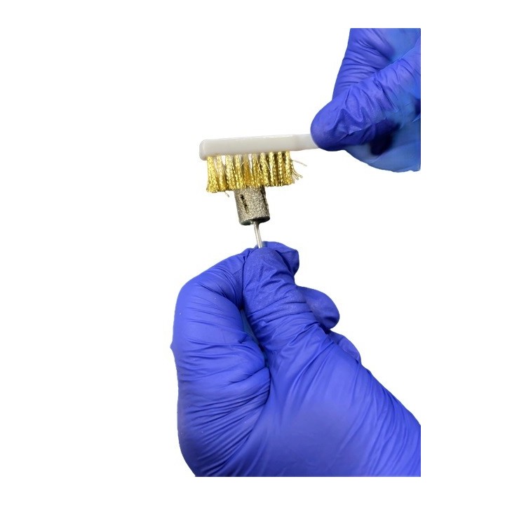 Freesborstel Koper met handvat voor pedicure frezen | Beautywaves