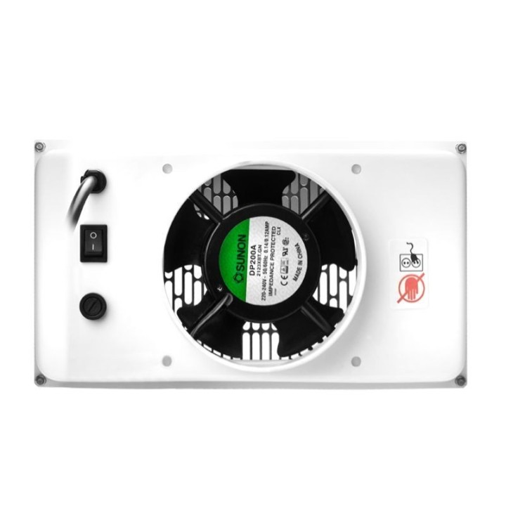 Inbouw stofafzuiging Momo S-41 zilver