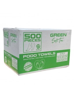 Dental Podo Towels Pclinic groen doos 500 st