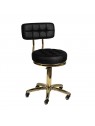 Tabouret AM-961 Goud Zwart