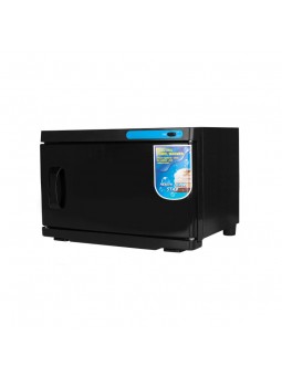 Handdoekverwarmer met UV-C-sterilisator 16 L zwart