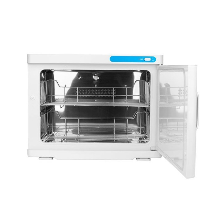 Handdoekverwarmer met UV-C-sterilisator 23 L wit