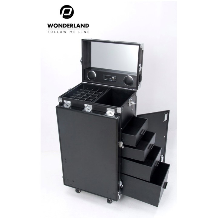 Clinic Club Wonderland Mobiele Manicuretafel Koffermodel met bluetooth music