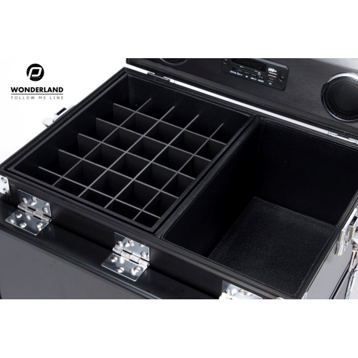 Clinic Club Wonderland Mobiele Manicuretafel Koffermodel met bluetooth music