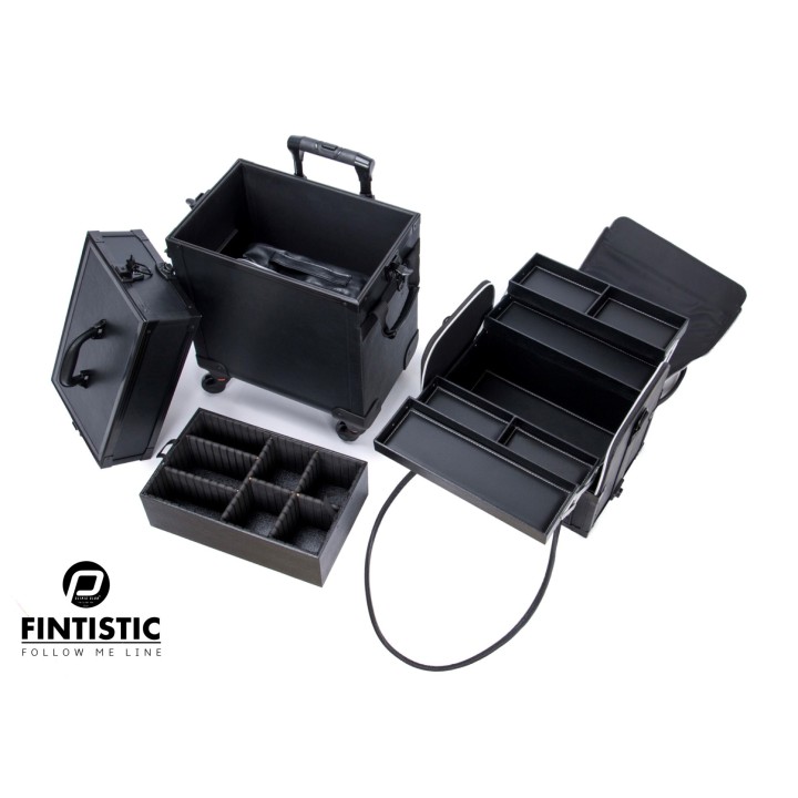 Fintistic Zwart Visagie koffer Clinic Club Follow Me Line
