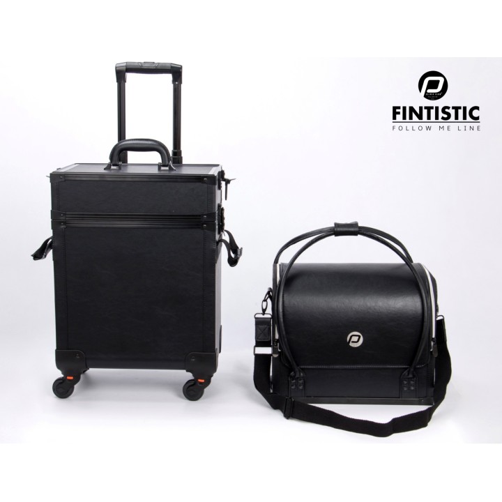 Fintistic Zwart Visagie koffer Clinic Club Follow Me Line