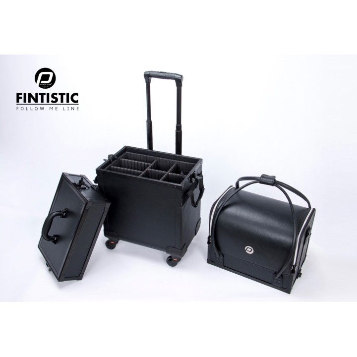 Fintistic Zwart Visagie koffer Clinic Club Follow Me Line