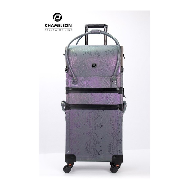 Chameleon Purple Visagie koffer Clinic Club Follow Me Line