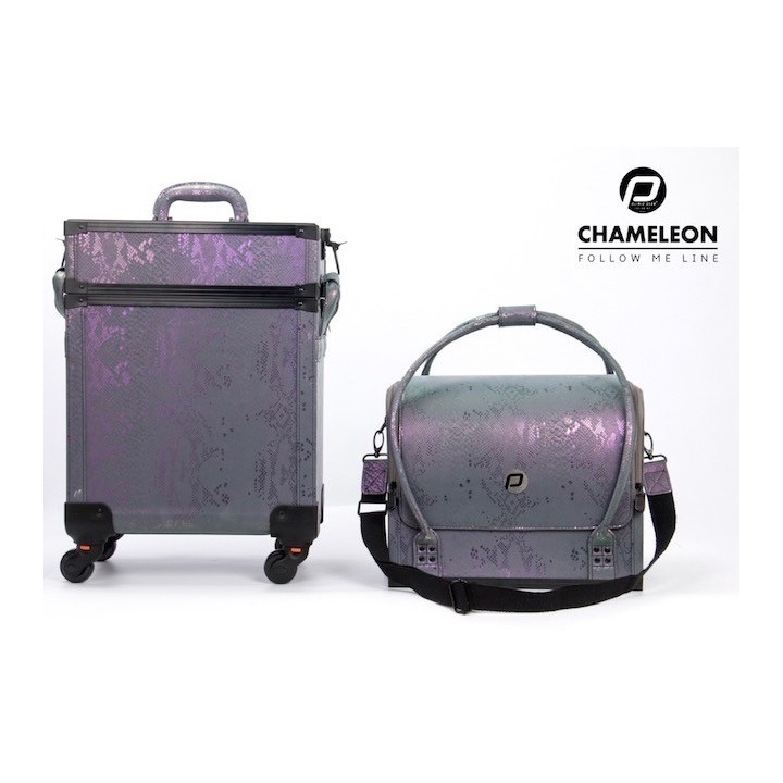 Chameleon Purple Visagie koffer Clinic Club Follow Me Line