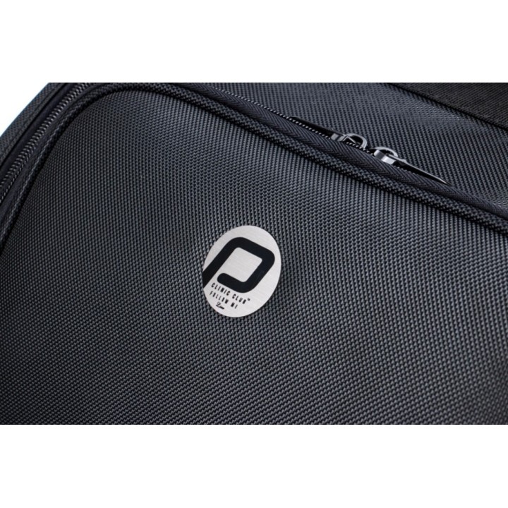 Clinic Club Yoyo Nylon Visagie koffer Zwart met Trolley