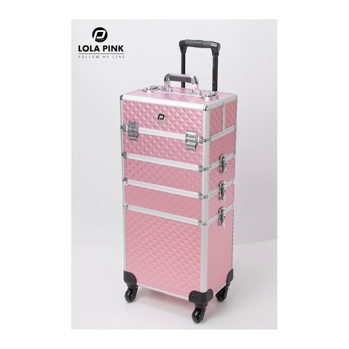 Lola Pink Visagie Koffer Clinic Club Follow Me Line