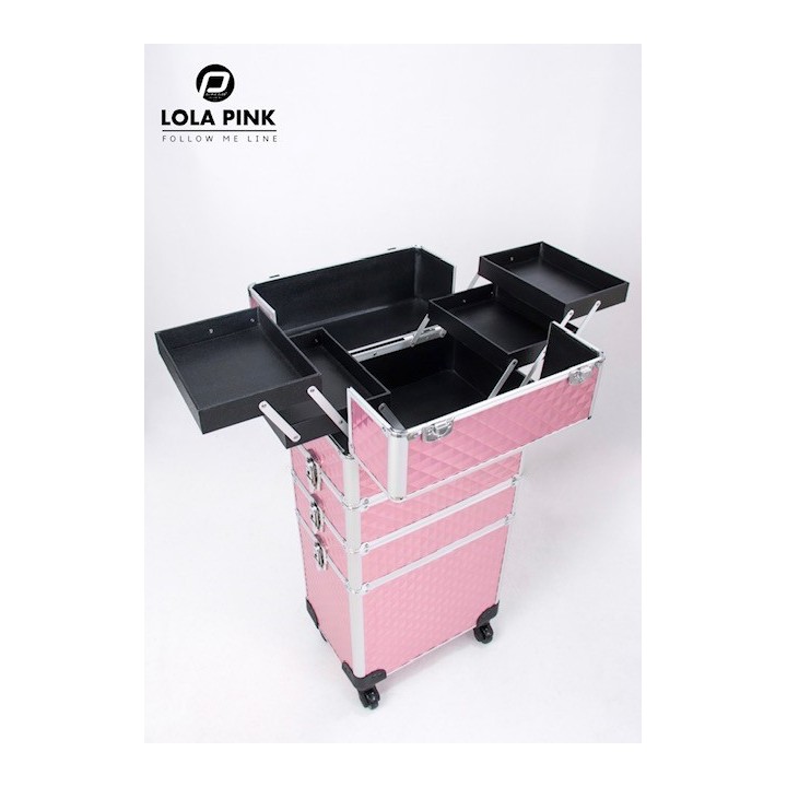 Lola Pink Visagie Koffer Clinic Club Follow Me Line