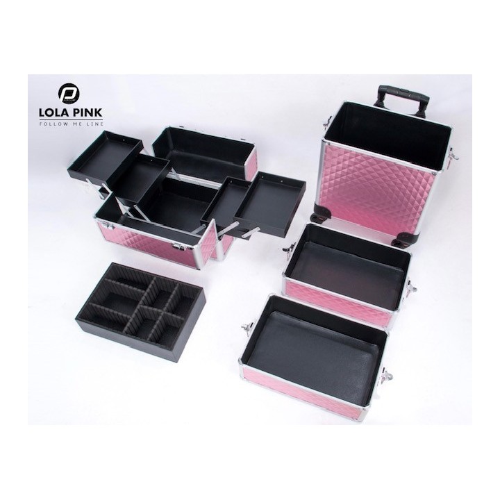 Lola Pink Visagie Koffer Clinic Club Follow Me Line