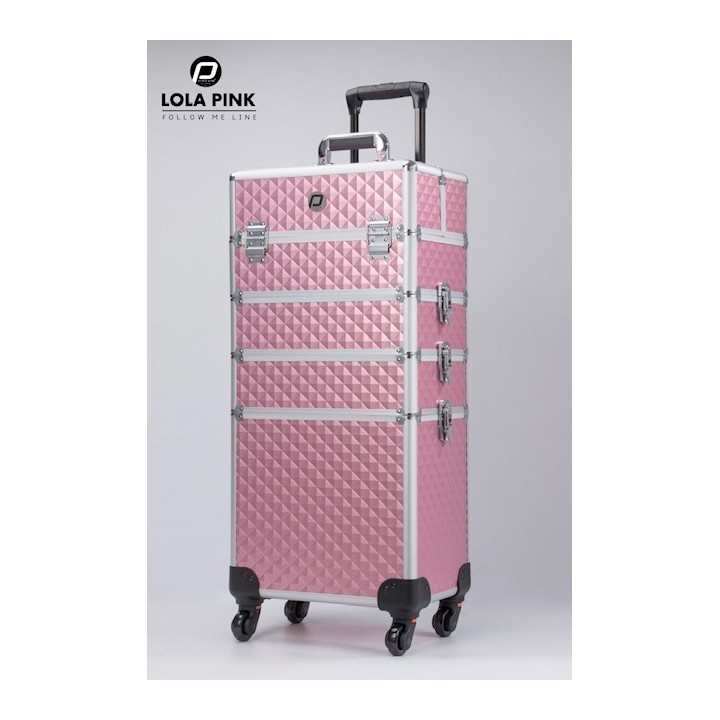 Lola Pink Visagie Koffer Clinic Club Follow Me Line