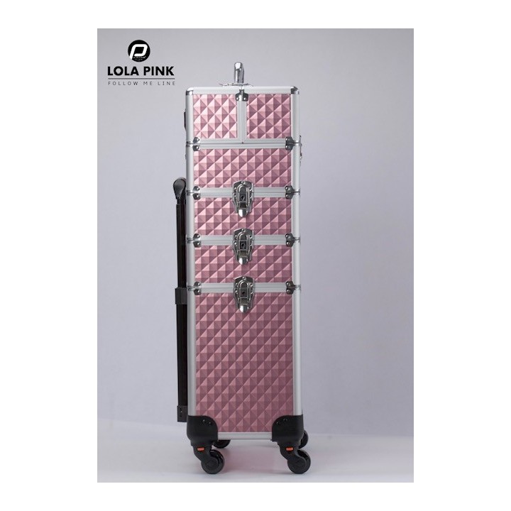 Lola Pink Visagie Koffer Clinic Club Follow Me Line