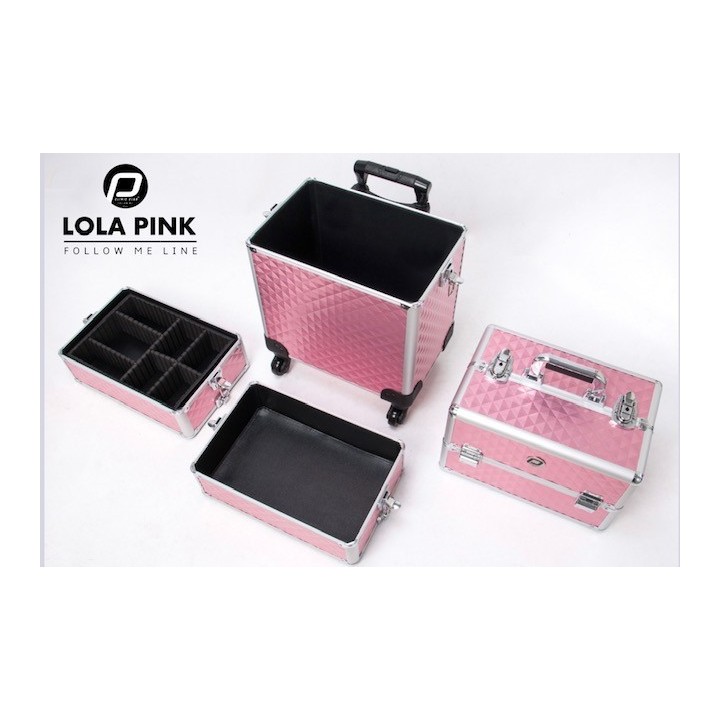 Lola Pink Visagie Koffer Clinic Club Follow Me Line