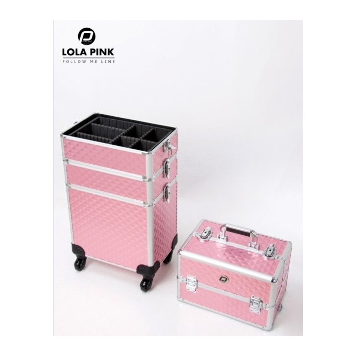 Lola Pink Visagie Koffer Clinic Club Follow Me Line