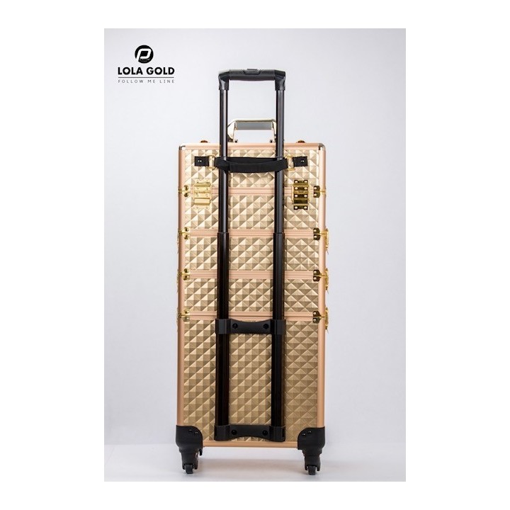 Lola Gold Visagie Koffer Clinic Club Follow Me Line