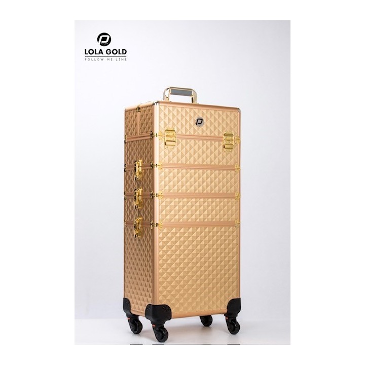 Lola Gold Visagie Koffer Clinic Club Follow Me Line