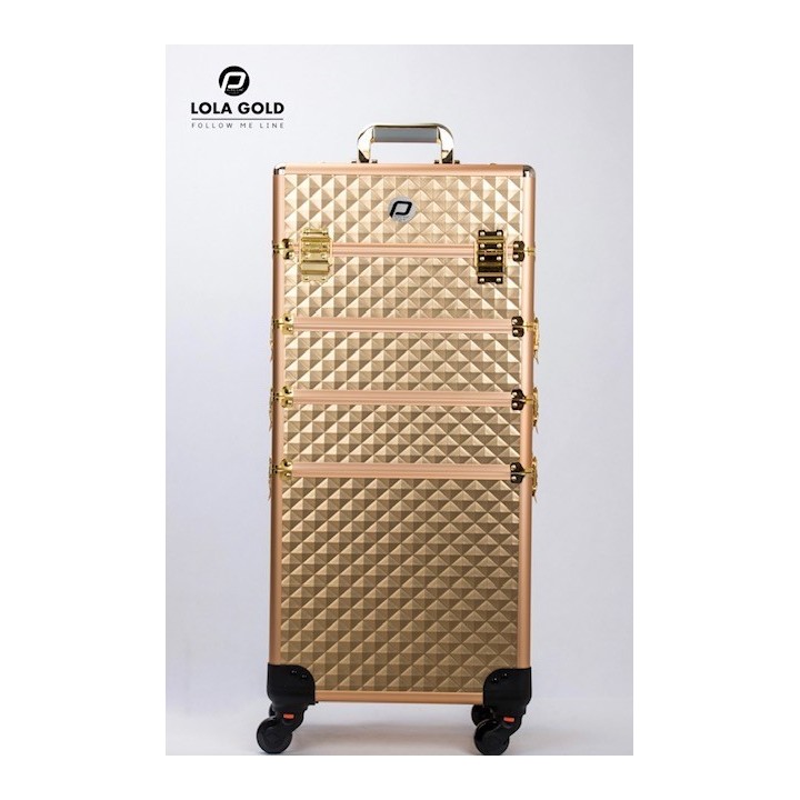 Lola Gold Visagie Koffer Clinic Club Follow Me Line