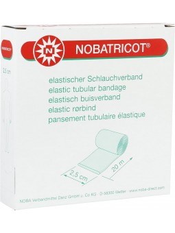 Buisverband Nobatricot elastisch 2,5cm x 20m