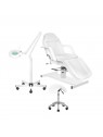 Salonset Behandelstoel + LED-loeplamp + Statief + Tabouret