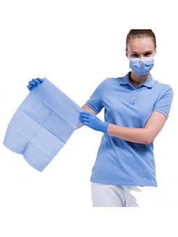 Comforties Dental Towels Violet Blauw 100 stuks