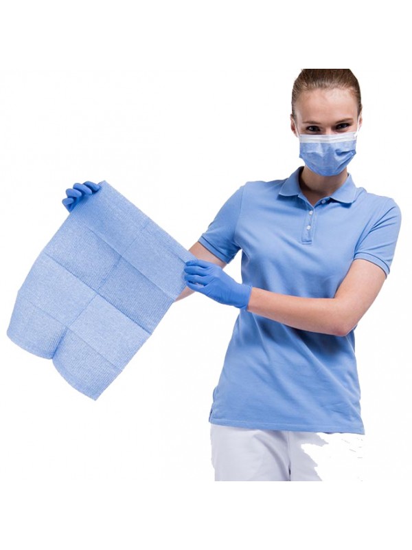 Comforties Dental Towels Violet Blauw 100 stuks