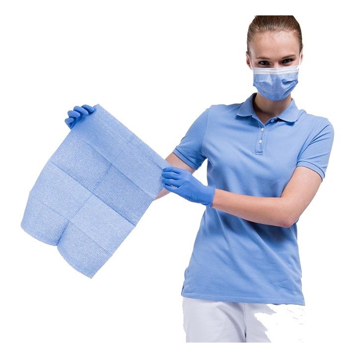 Comforties Dental Towels Violet Blauw 100 stuks