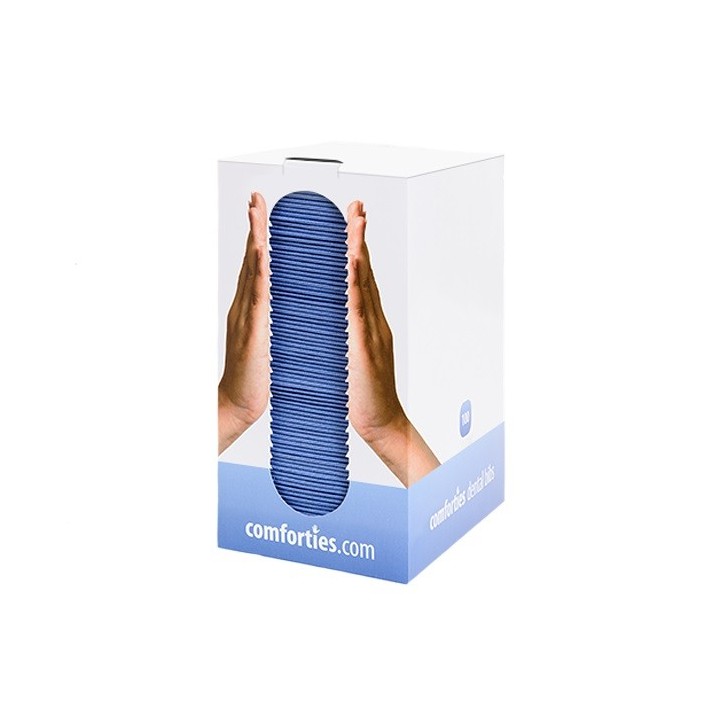 Comforties Dental Towels Violet Blauw 100 stuks