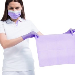 Comforties Dental Towels Lila 100 stuks