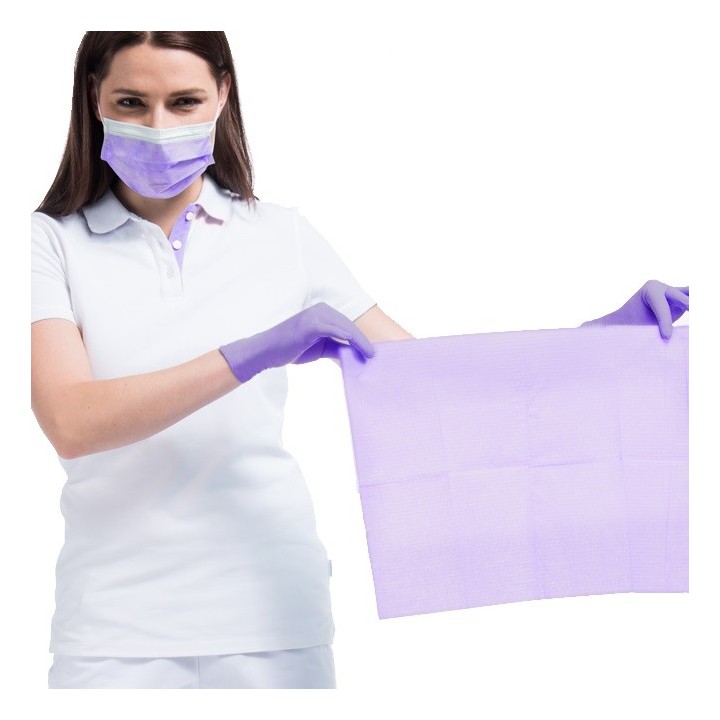 Comforties Dental Towels Lila 100 stuks