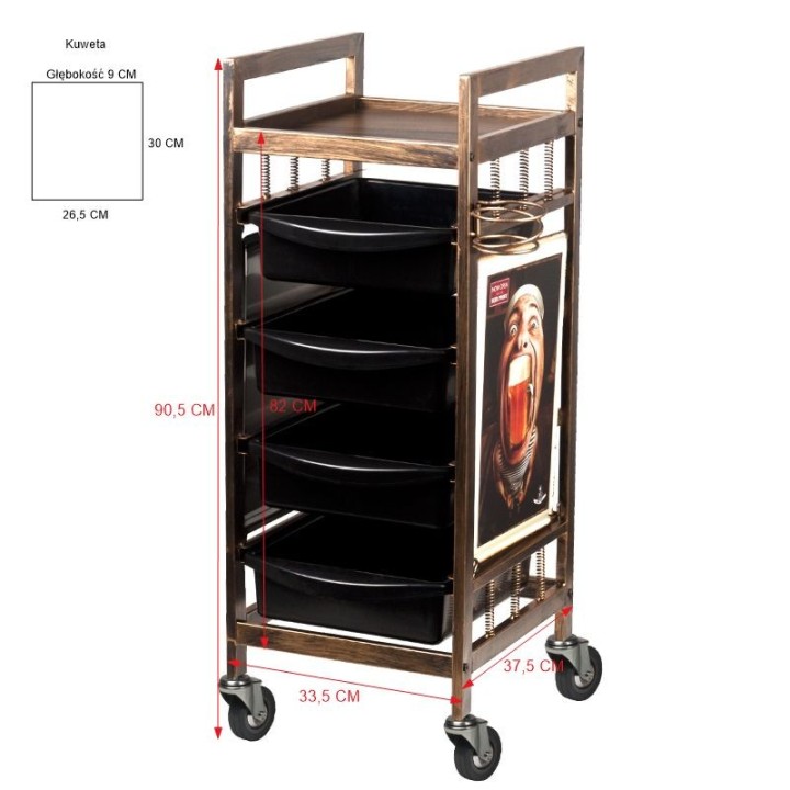 Kapper Werkwagen Gabbiano 8-139