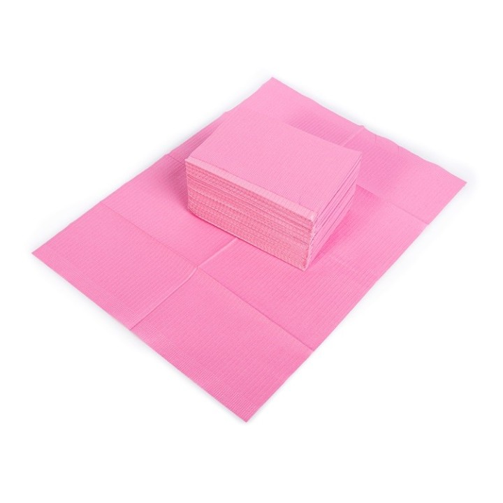 Roze Dental Towels ( papieren onderleggers ) kopen | Beautywaves