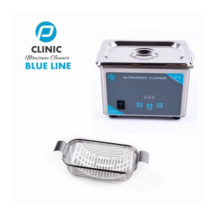 PClinic Blue Line RVS Ultrasoon Reiniger 0.8 LTR