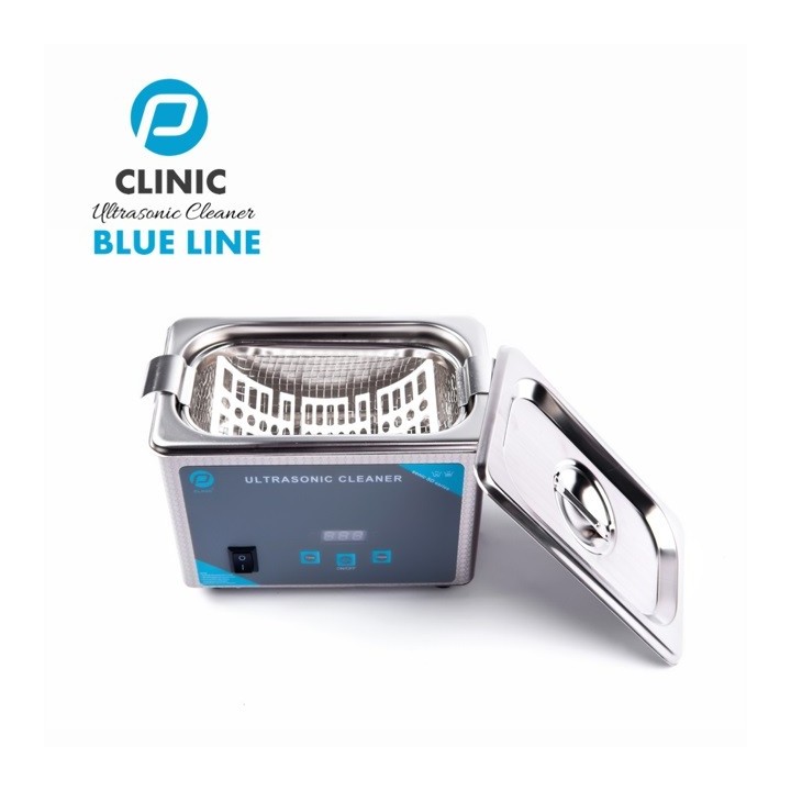 PClinic Blue Line RVS Ultrasoon Reiniger 0.8 LTR