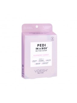 VOESH Pedi in a Box 5 Step - O2 Raspberry Sorbet