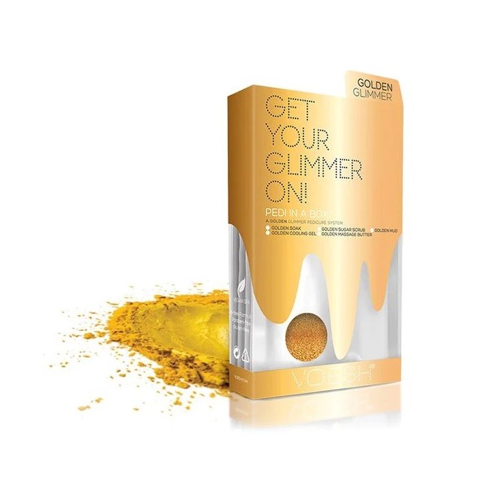 Pedi in a Box Glimmer - Gold