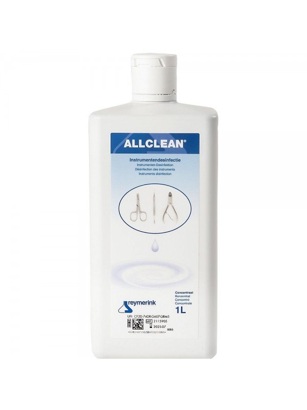 AllClean desinfectie en reinigingsvloeistof 1 liter