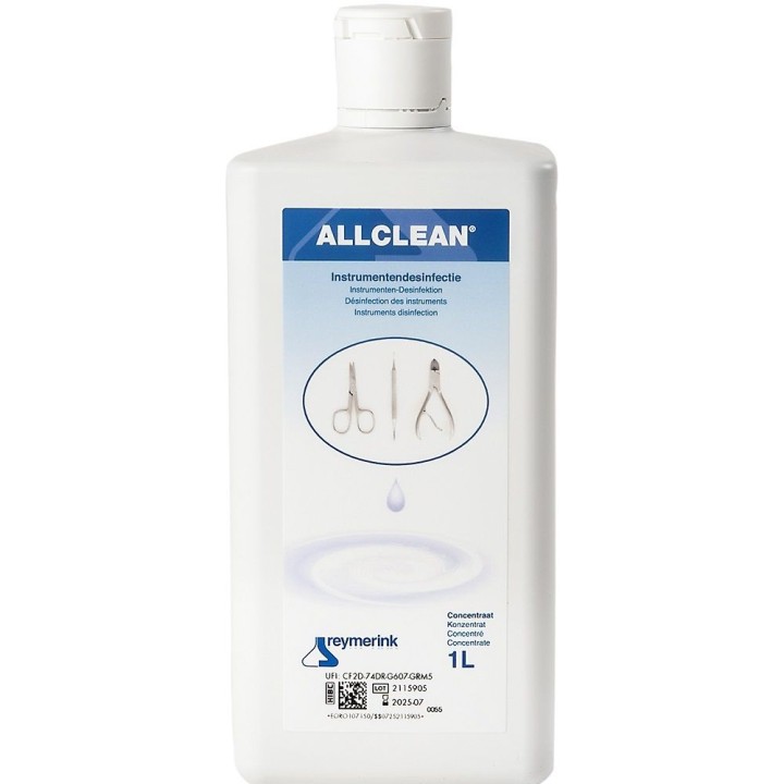 AllClean desinfectie en reinigingsvloeistof 1 liter